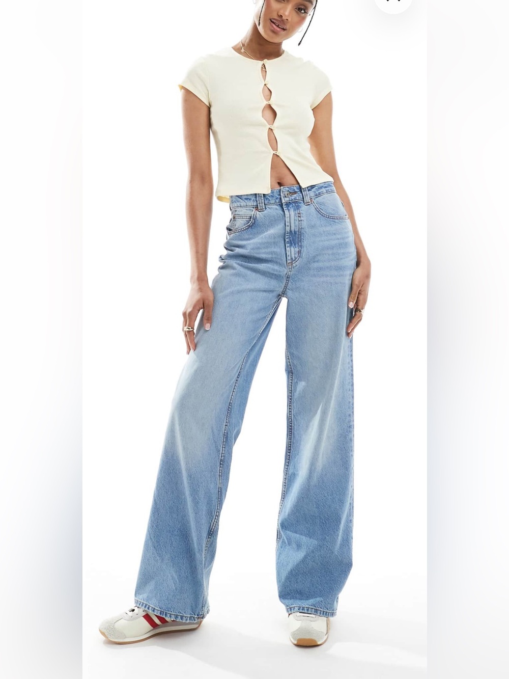 ASOS tall wide leg dad jeans 28x38